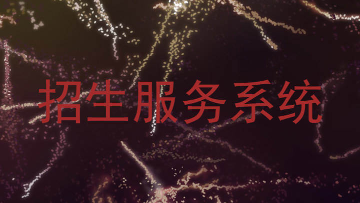 招生服务系统