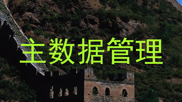 主数据管理
