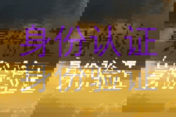 身份认证|身份验证