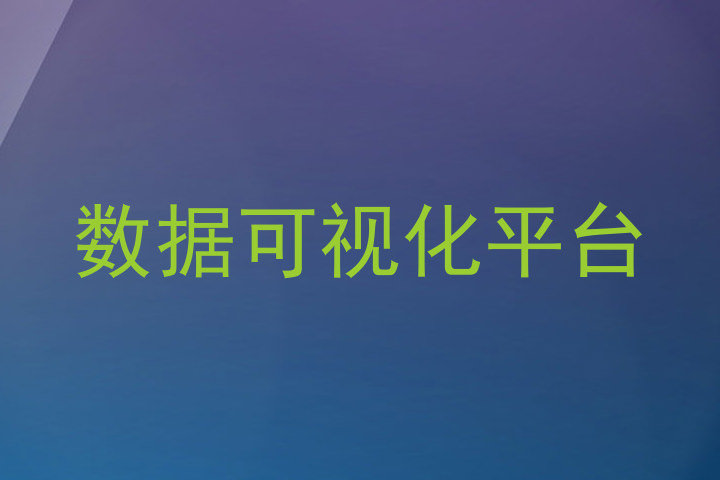 数据可视化平台