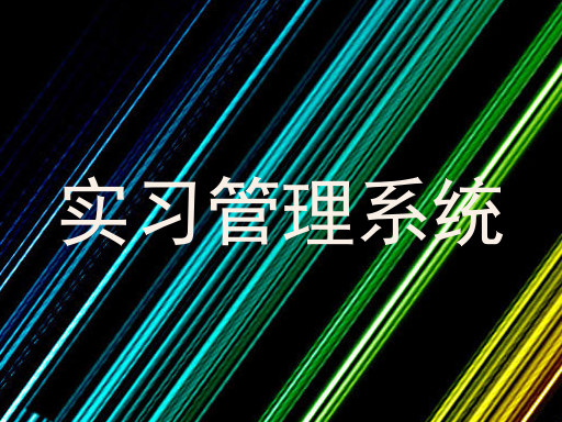 实习管理系统