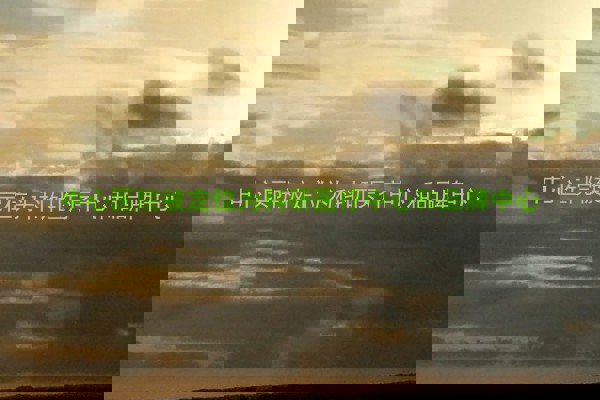 中心医院被定位为科研医疗中心和品牌中心