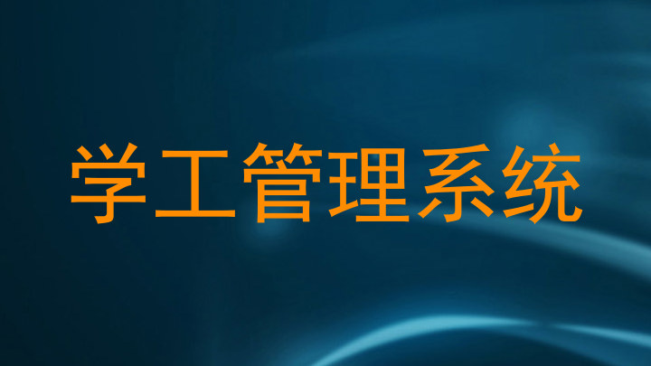 学生工作管理信息系统