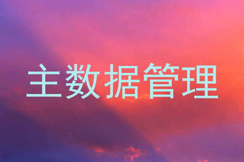 主数据管理