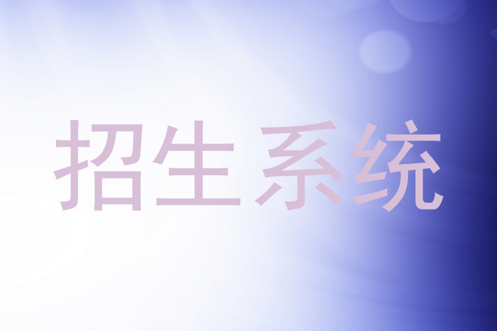 招生系统