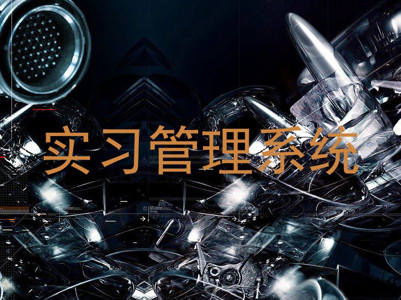 实习管理系统