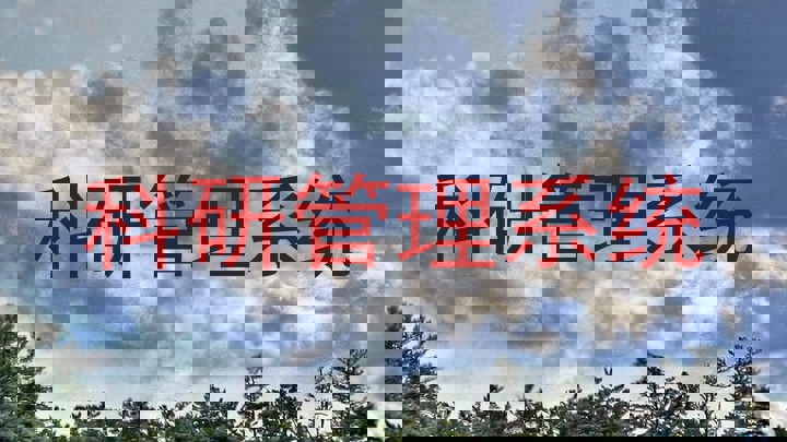 高校科研管理系统