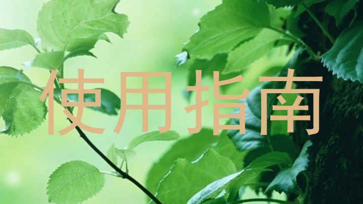 使用指南