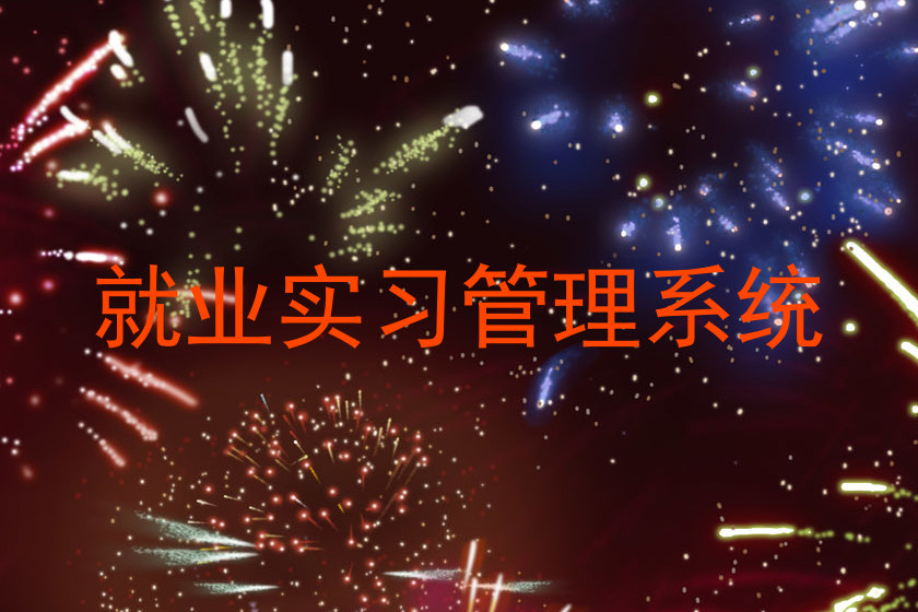 就业实习管理系统