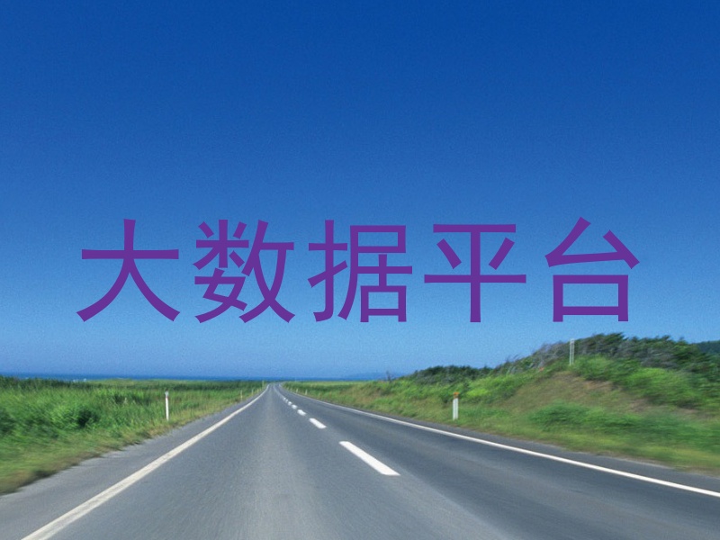 大数据平台