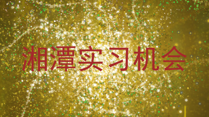 湘潭实习机会