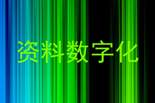 资料数字化