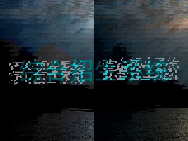 综合招生系统