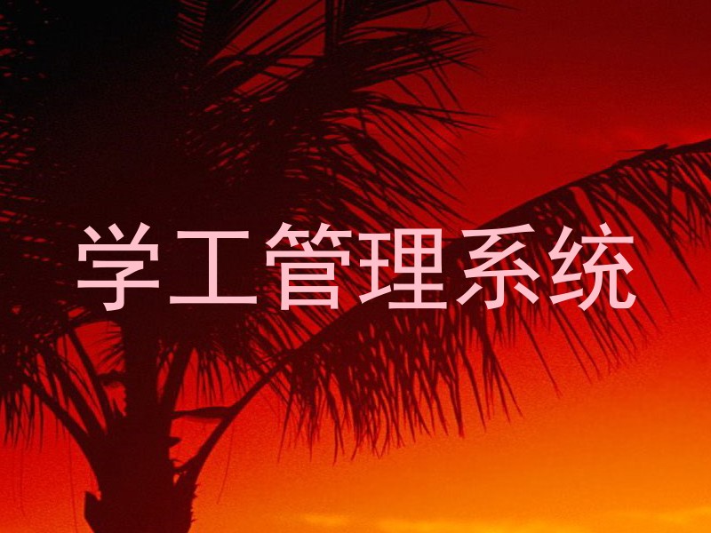 学工管理系统