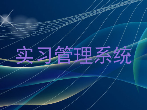 实习管理系统