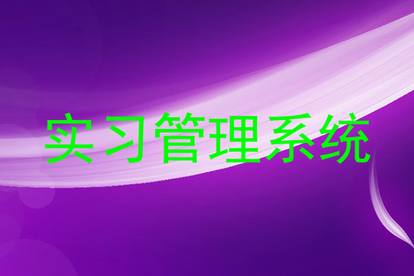 实习管理系统