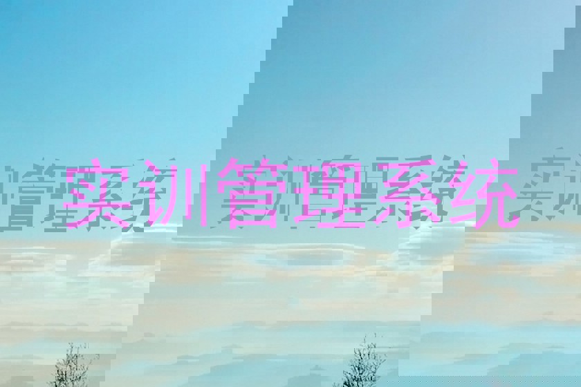 实训管理系统