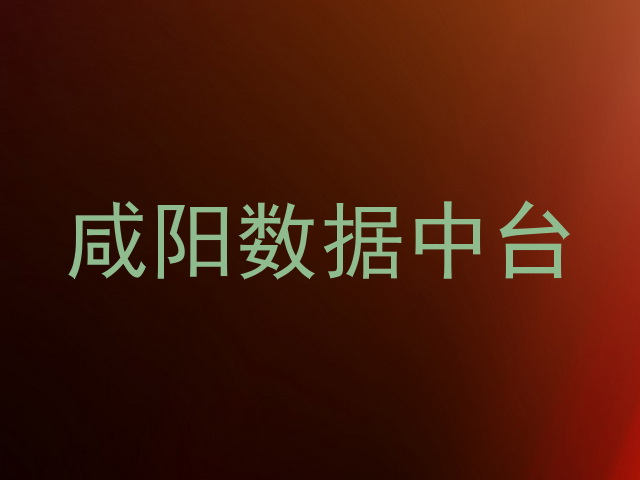 咸阳数据中台