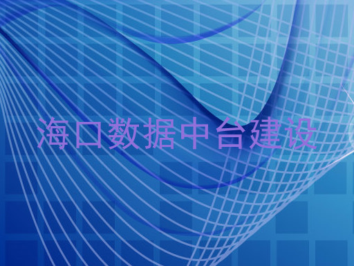海口数据中台建设