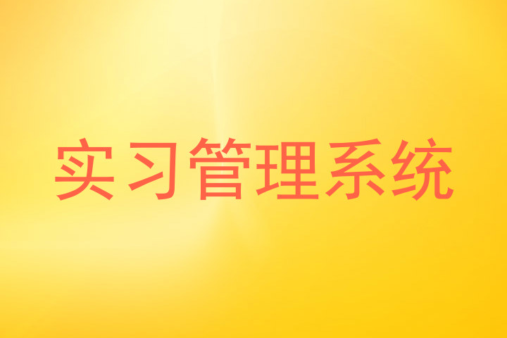 实习管理系统