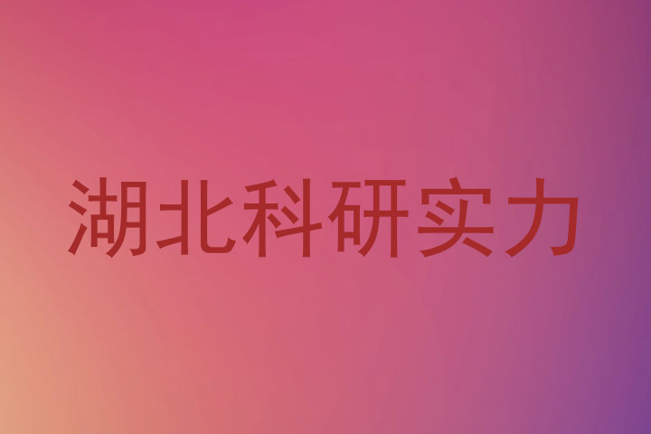 湖北科研实力