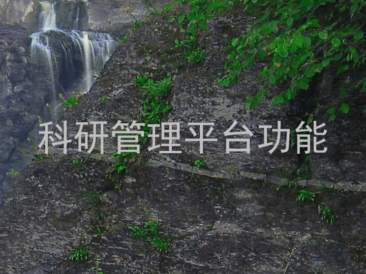 科研管理平台功能