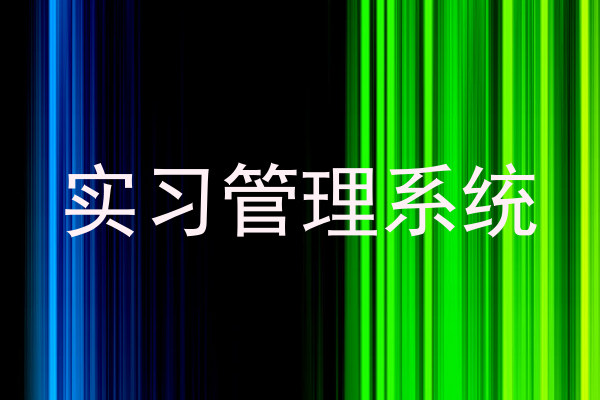 实习管理系统