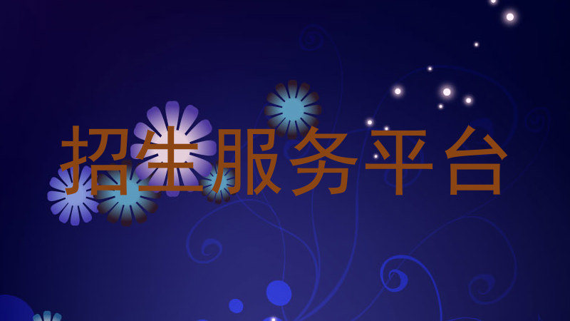 招生服务平台