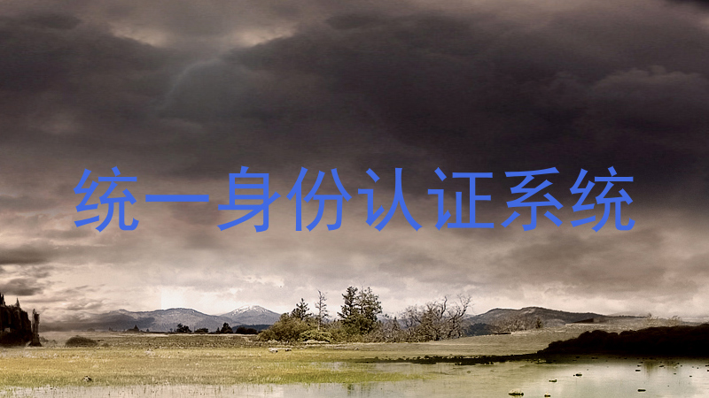 统一身份认证系统