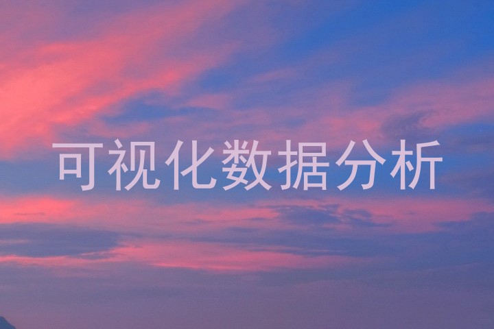 可视化数据分析