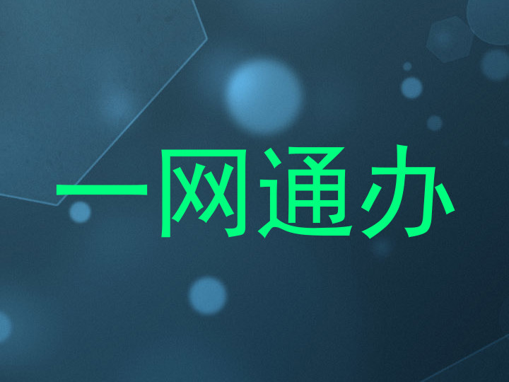一网通办