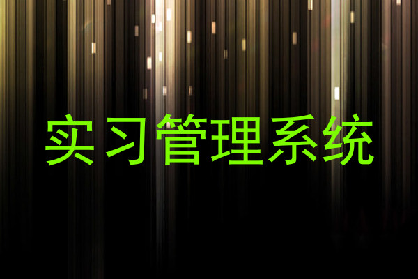 实习管理系统