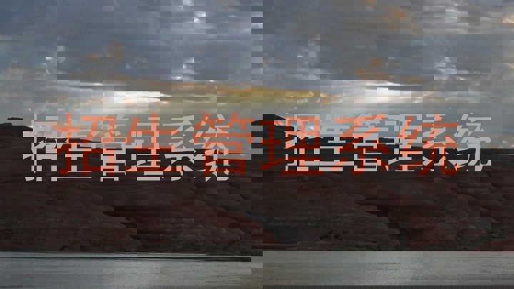 招生管理系统