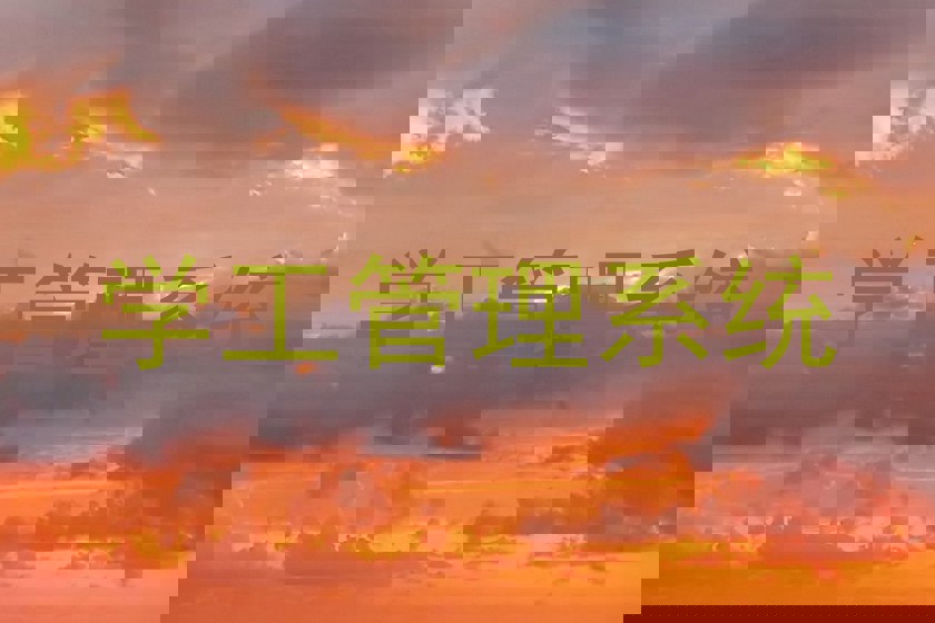 学工管理系统