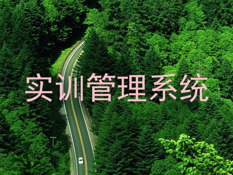 实训管理系统