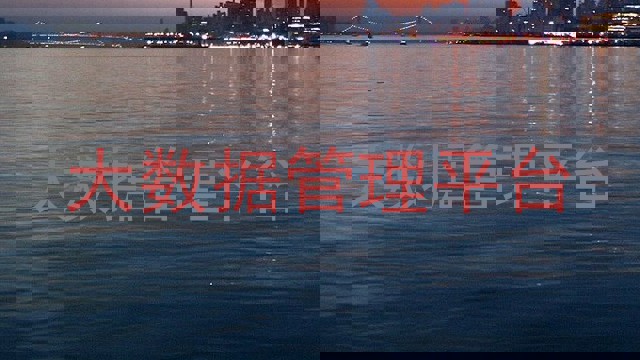 大数据管理平台