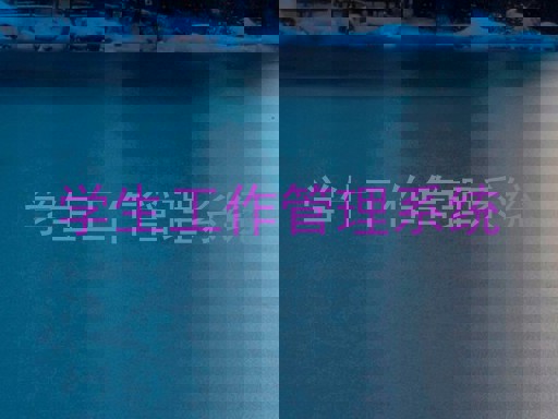 学生工作管理系统