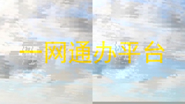 一网通办平台