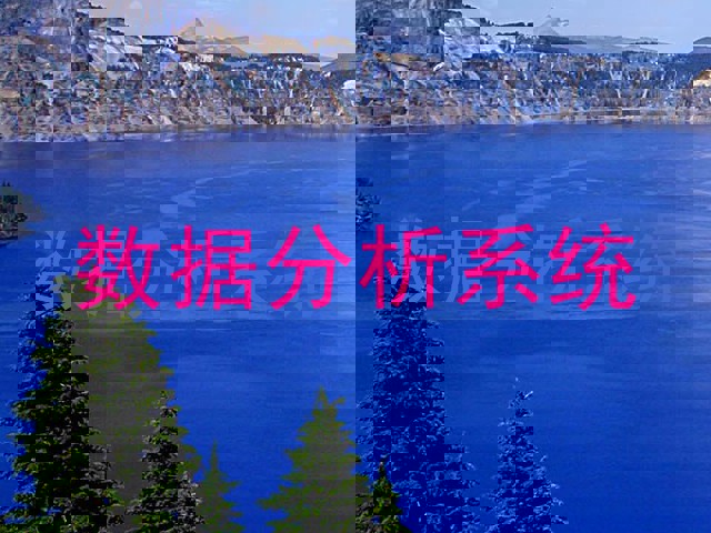 数据分析系统