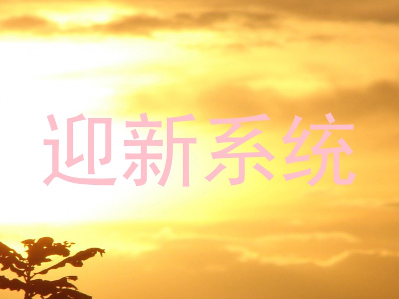 迎新系统