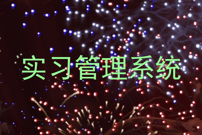 实习管理系统