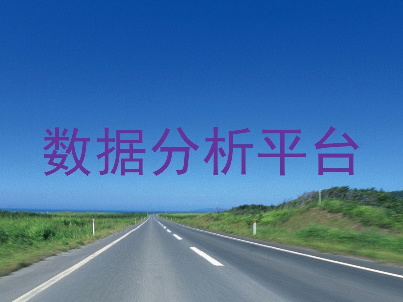 数据分析平台