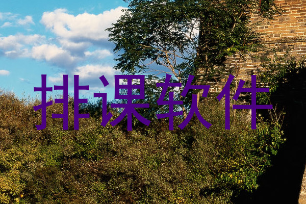排课软件