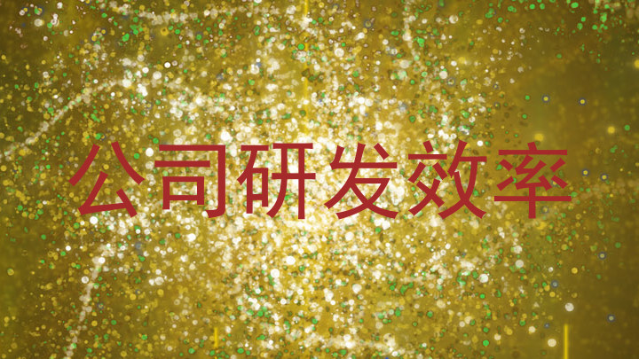 公司研发效率