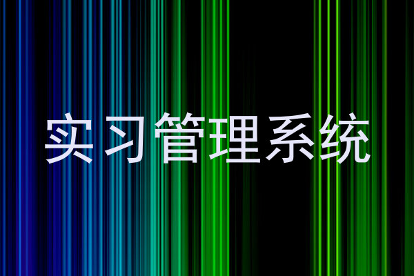 实习管理系统