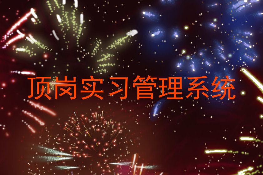顶岗实习管理系统