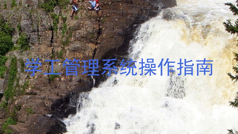 学工管理系统操作指南