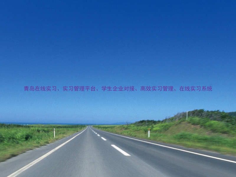 青岛在线实习、实习管理平台、学生企业对接、高效实习管理、在线实习系统