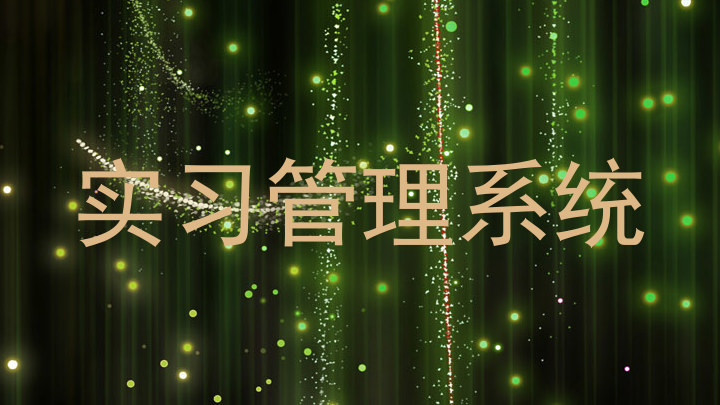 实习管理系统