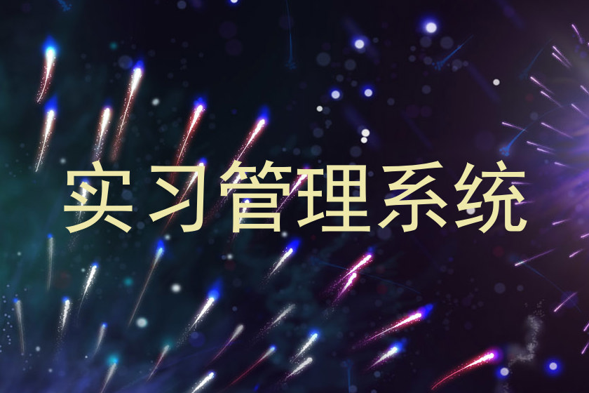 实习管理系统